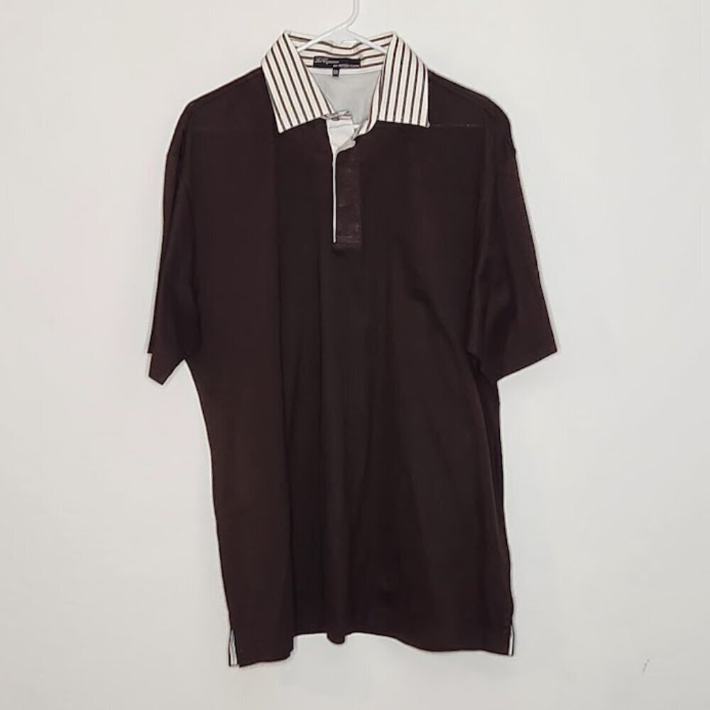 Les Copains Men's Short Sleeve Polo Size 56 (US Men's L/XL)